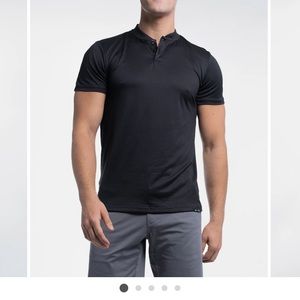 Black stealth polo